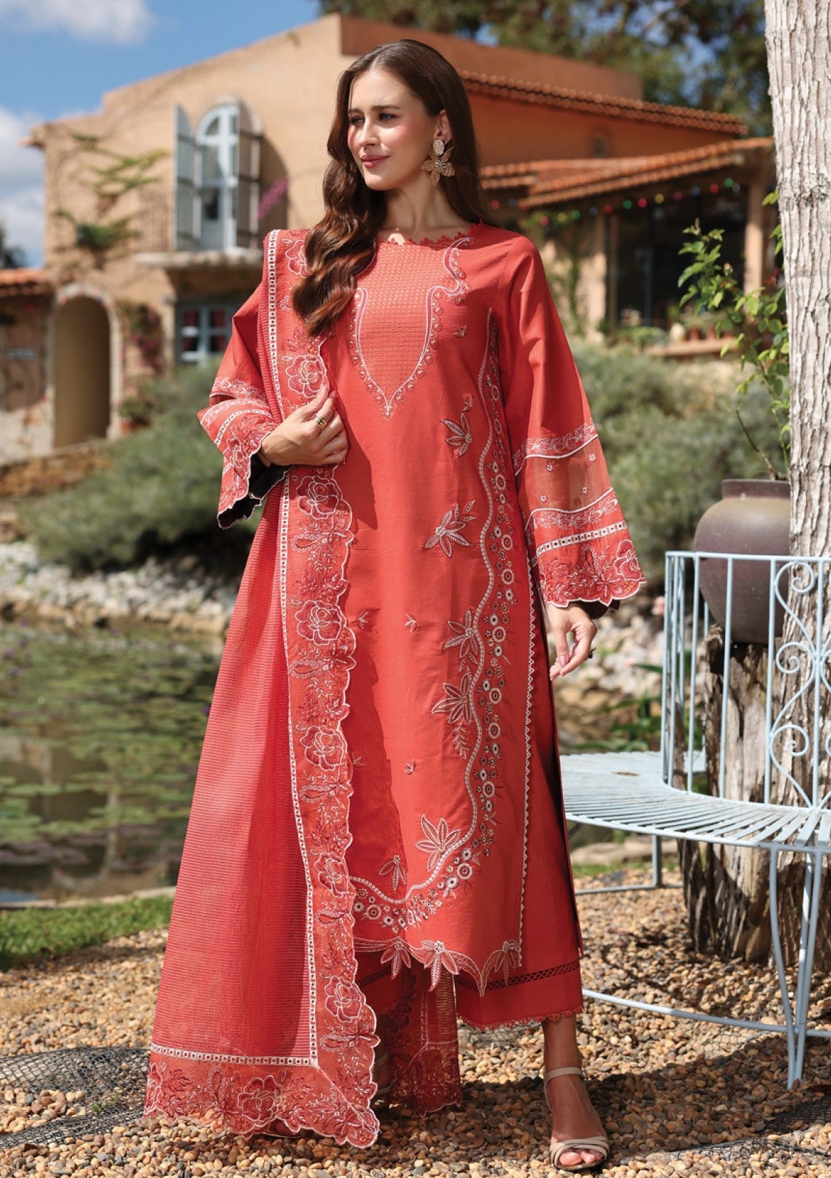 Elva | Raaya Luxury Embroidered Lawn By Rangrasiya