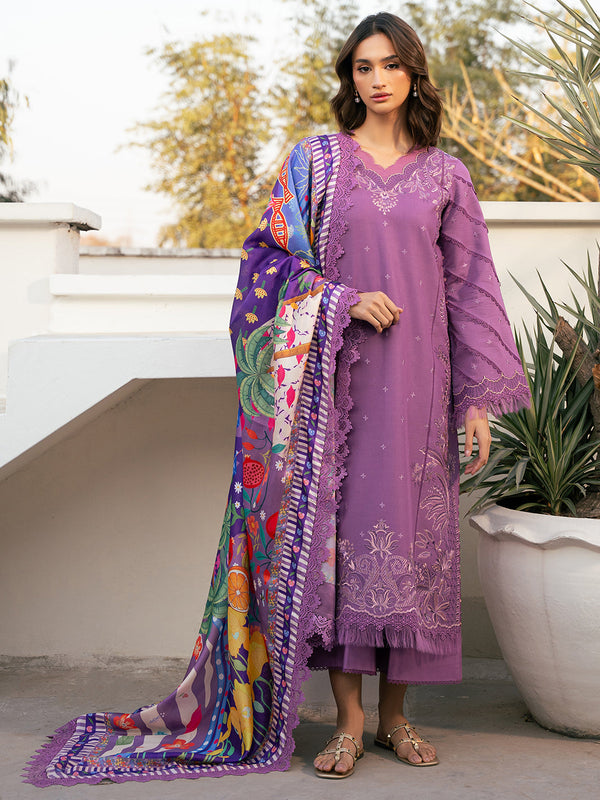 2071-A | Summer Edit | Hazel Printed Embroidered By Bin Ilyas