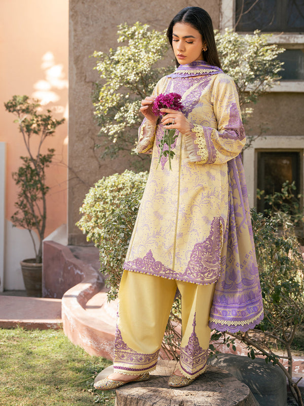 2074-A | Summer Edit | Hazel Printed Embroidered By Bin Ilyas