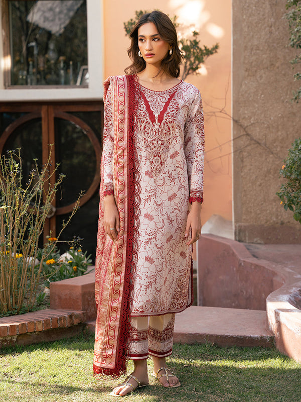 2074-B | Summer Edit | Hazel Printed Embroidered By Bin Ilyas
