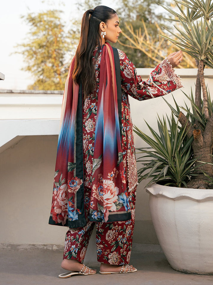 2076 - B | Summer Edit | Hazel Printed Embroidered By Bin Ilyas - Rabbani Cloth House