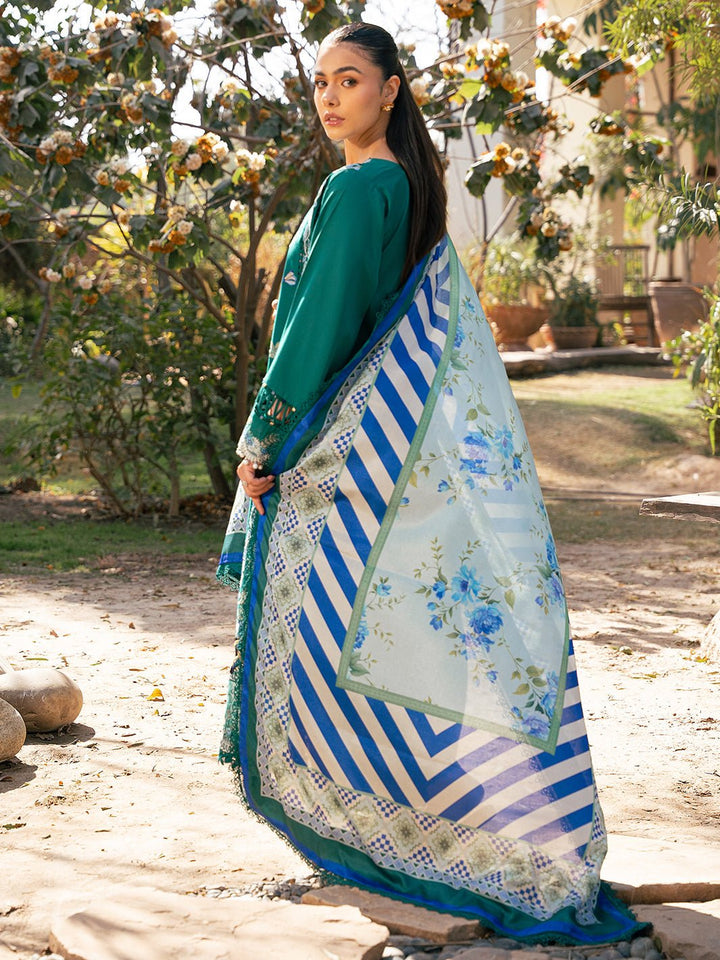 2077 - A | Summer Edit | Hazel Printed Embroidered By Bin Ilyas - Rabbani Cloth House