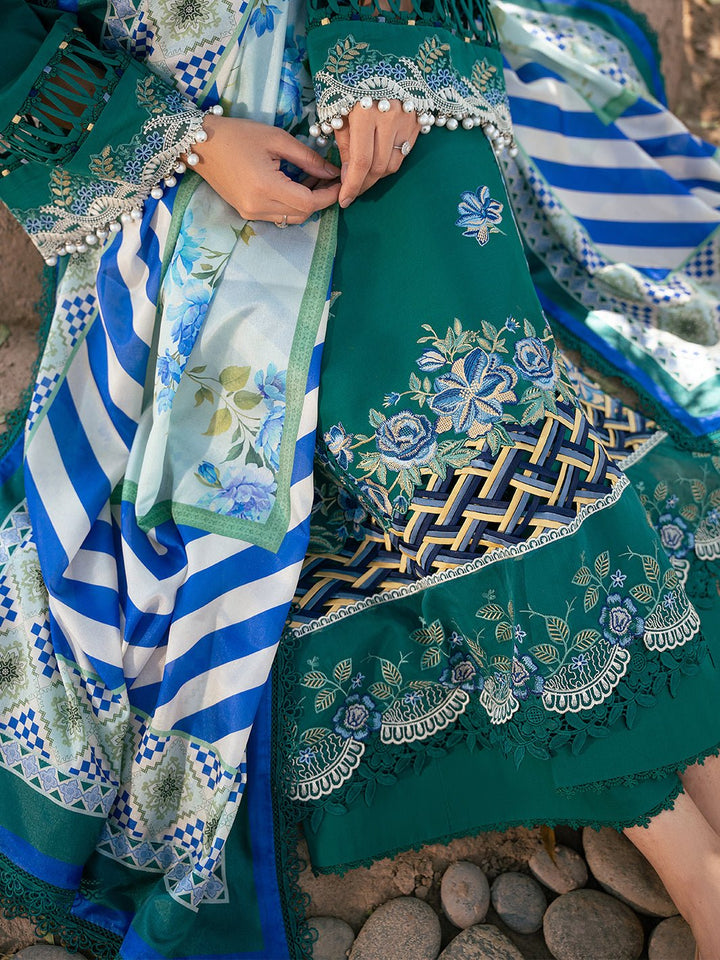 2077 - A | Summer Edit | Hazel Printed Embroidered By Bin Ilyas - Rabbani Cloth House