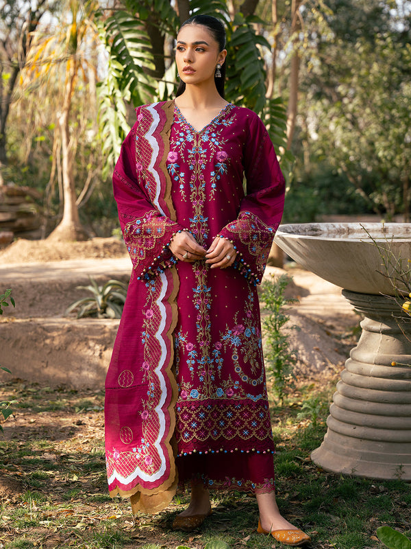 2078-A | Summer Edit | Hazel Printed Embroidered By Bin Ilyas