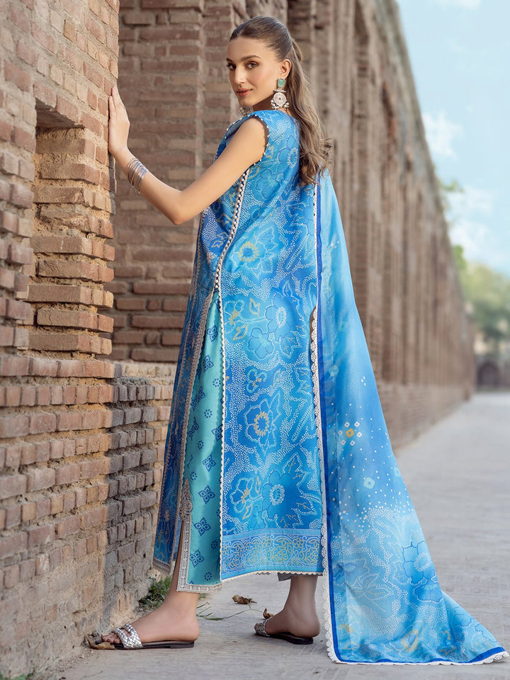 2084 - B | Embroidered Summer Edit'25 | Naqshnaz Printed Lawn By Bin Ilyas - Rabbani Cloth House