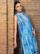 2084 - B | Embroidered Summer Edit'25 | Naqshnaz Printed Lawn By Bin Ilyas - Rabbani Cloth House