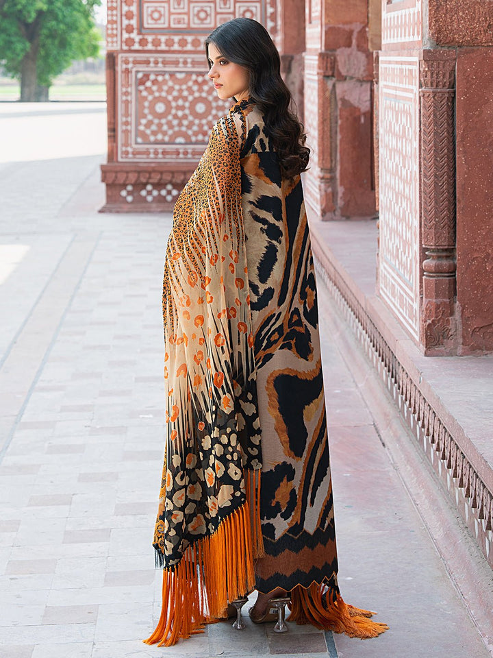 2086 - B | Embroidered Summer Edit'25 | Naqshnaz Printed Lawn By Bin Ilyas - Rabbani Cloth House