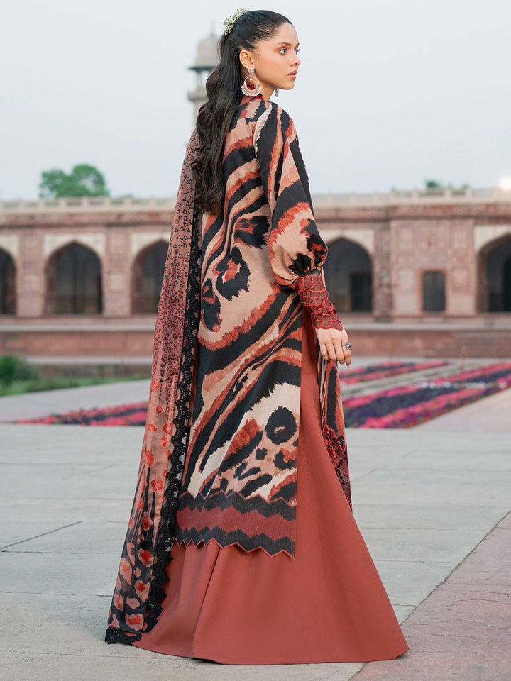2086 - C | Embroidered Summer Edit'25 | Naqshnaz Printed Lawn By Bin Ilyas - Rabbani Cloth House