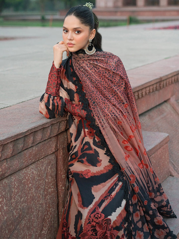 2086 - C | Embroidered Summer Edit'25 | Naqshnaz Printed Lawn By Bin Ilyas - Rabbani Cloth House