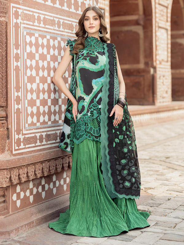 2086-A | Embroidered Summer Edit'25 | Naqshnaz Printed Lawn By Bin Ilyas