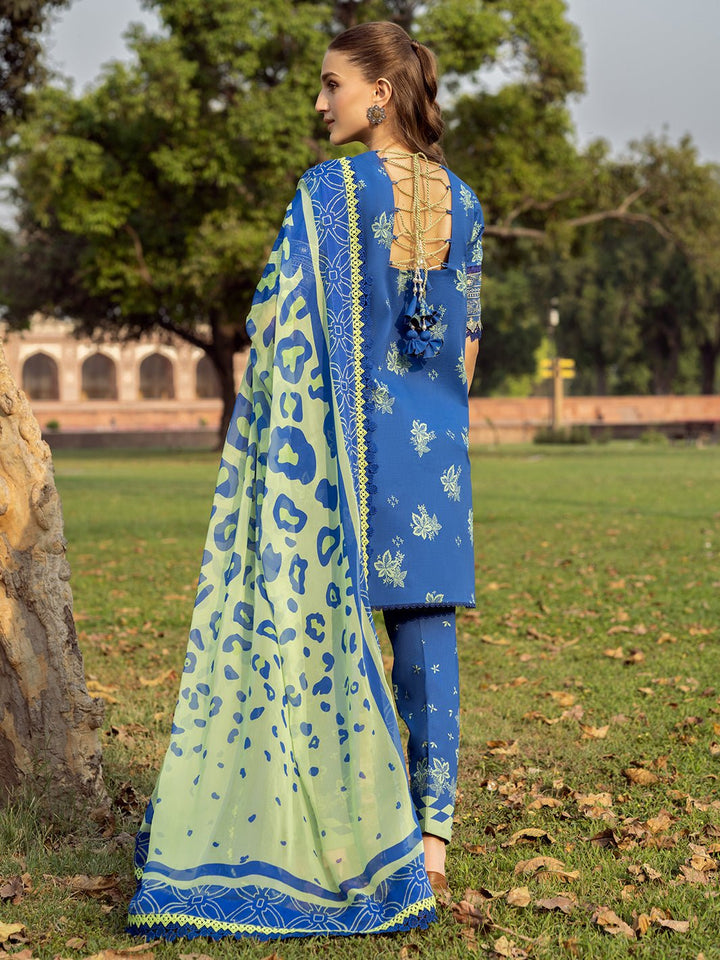 2088 - B | Embroidered Summer Edit'25 | Naqshnaz Printed Lawn By Bin Ilyas - Rabbani Cloth House