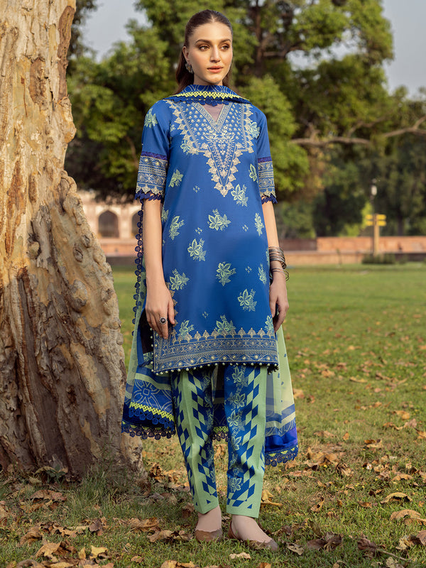 2088-B | Embroidered Summer Edit'25 | Naqshnaz Printed Lawn By Bin Ilyas