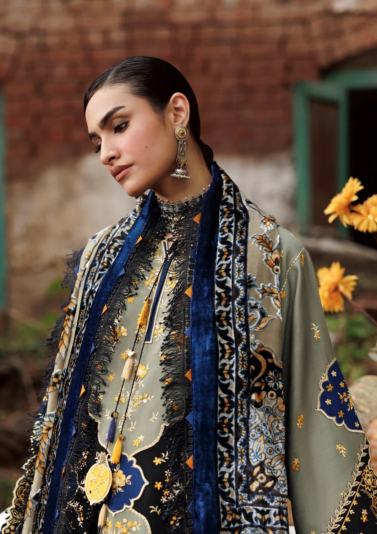 D-1007A | Nuresa Palachi Shawl Edit'26 By Bin Ilyas