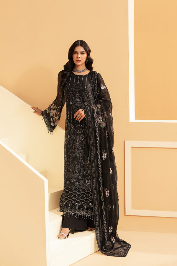 Raisin Black - Lavish Premium Chiffon Collection