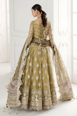 EMBROIDERED NET CH10-02 UNSTITCHED