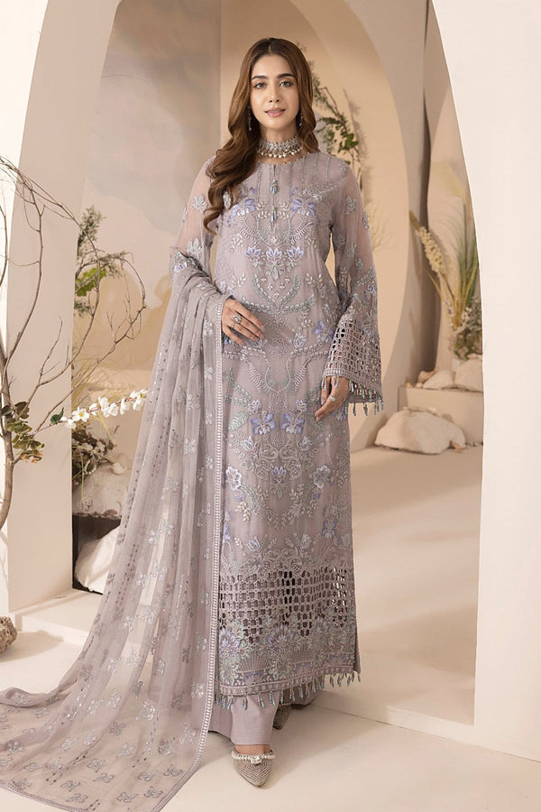 Pale Lavendar - Lavish Premium Chiffon Collection