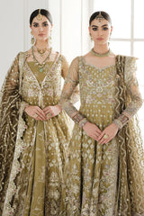 EMBROIDERED NET CH10-02 UNSTITCHED