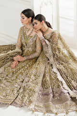 EMBROIDERED NET CH10-02 UNSTITCHED