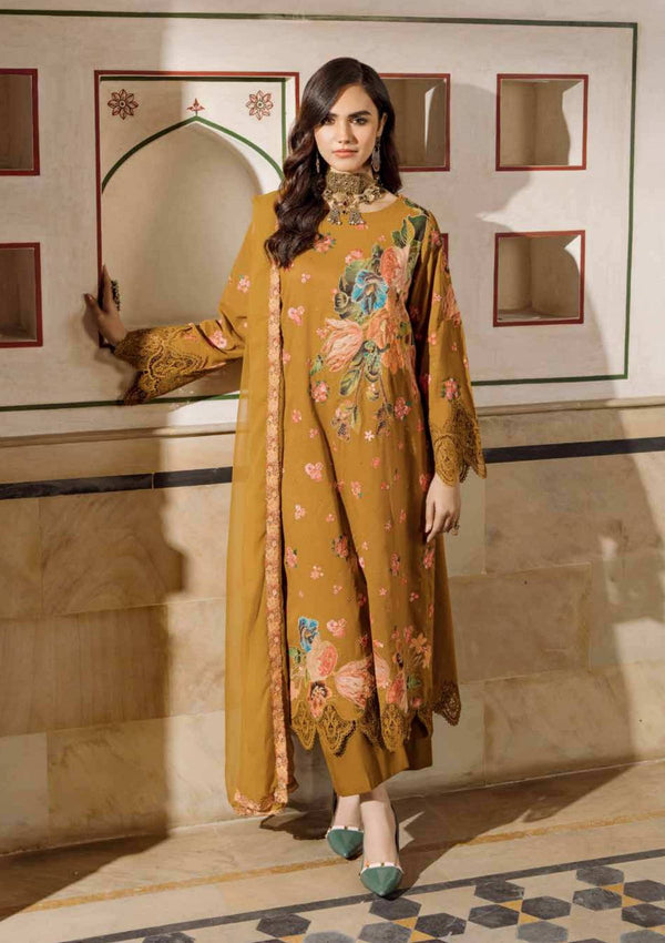 CAD5-06 - Volume 01 – Andaaz Embroidered Lawn By Charizma