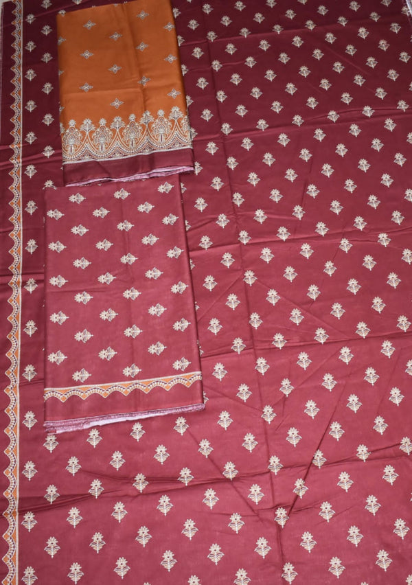 Design# 27 | Bin Saeed Mid Season Cotton Lawn – Premium 3PC Collection