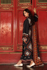 ANW7-02 | Aniq V1 Embroidered Unstitched '26 By Charizma