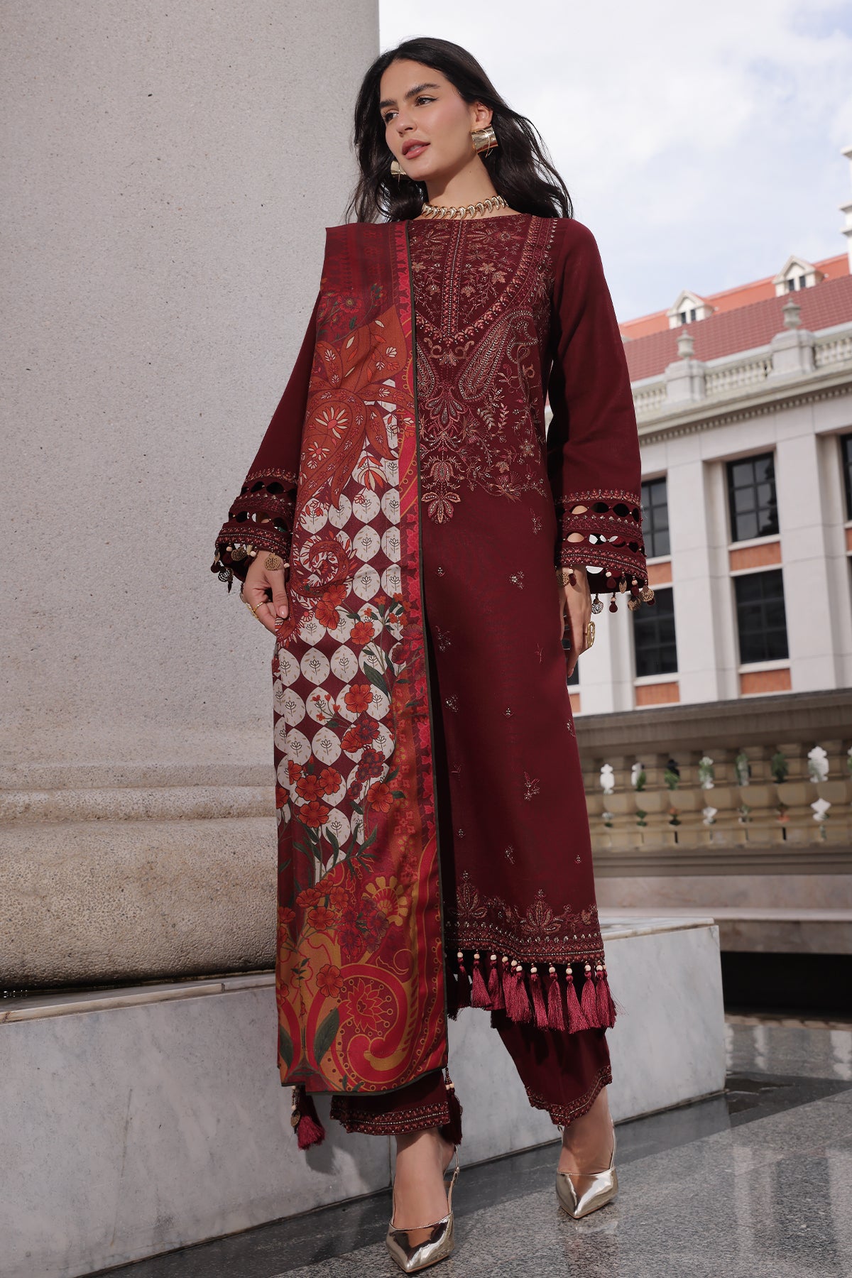 PSW6-18 | Poshima Leather Unstitched Vol-III '26 By Charizma
