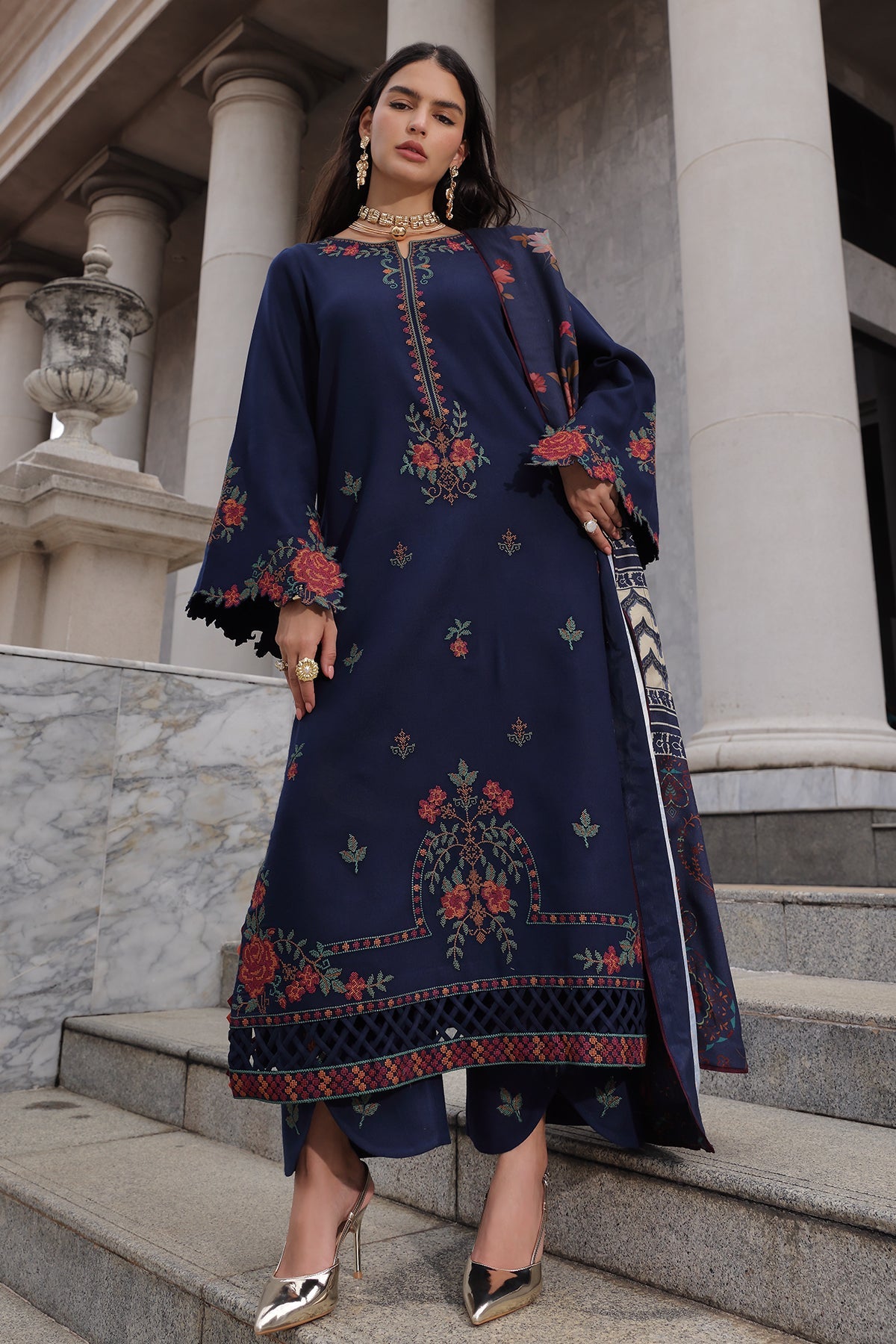 PSW6-22 | Poshima Leather Unstitched Vol-III '26 By Charizma