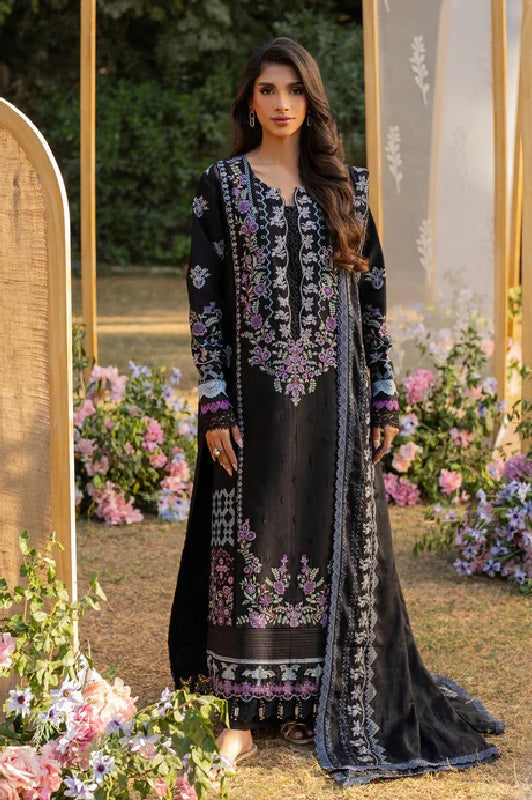 FL-2A - Embroidered - Chiken Kari Luxury Lawn By Florent