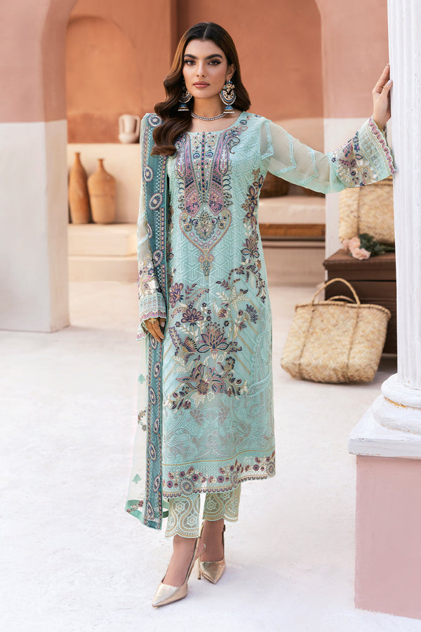 U-108 - Vol 01 - Arzoo Chiffon Collection By Ramsha