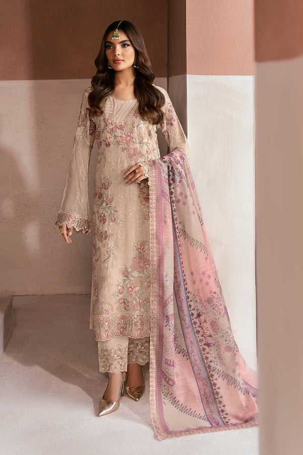 U-111 - Vol 01 - Arzoo Chiffon Collection By Ramsha