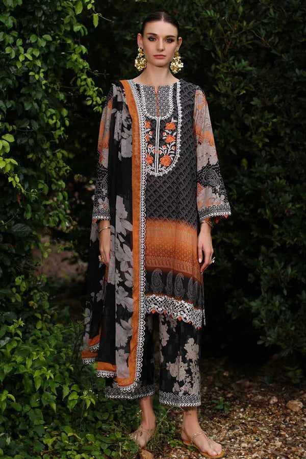 CIN5-10 – 3pc Infinity Embroidered Printed Lawn By Charizma