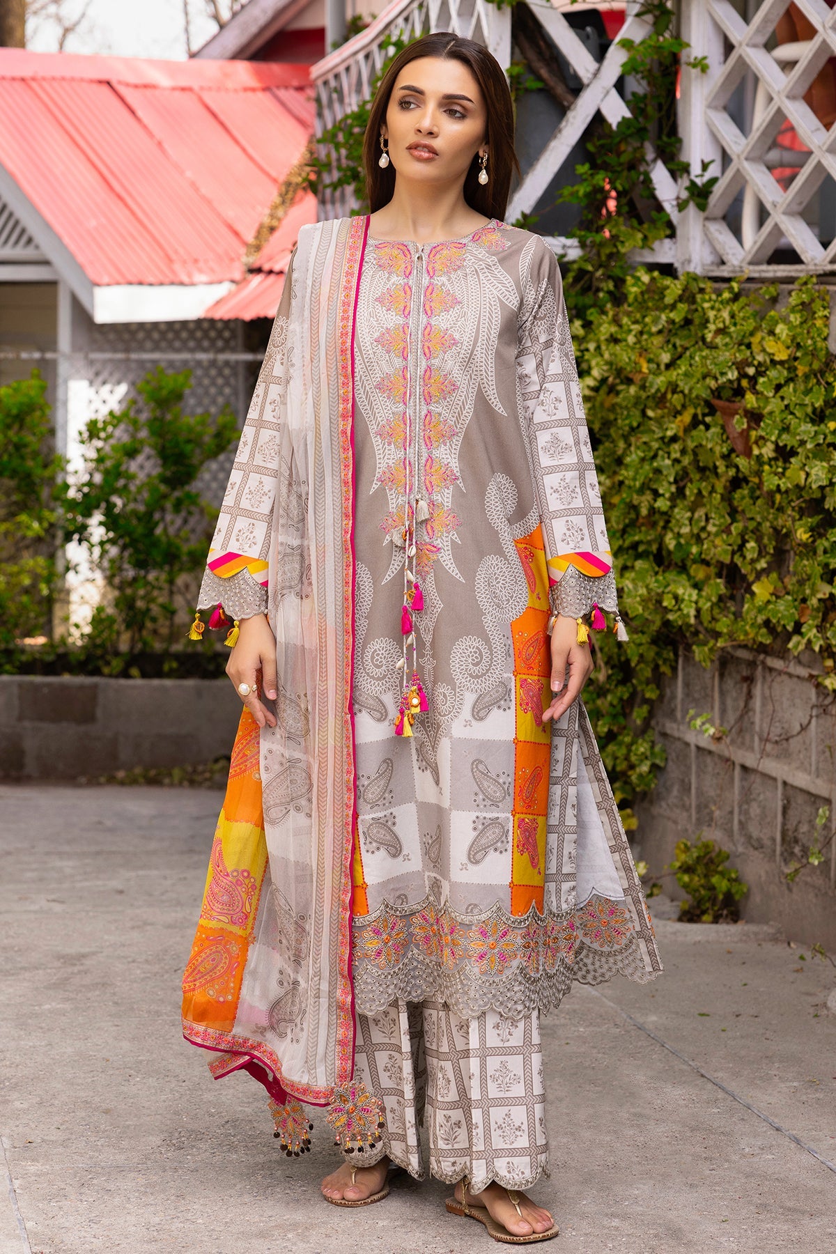CRB6-16 | Rang E Bahar Unstitched '26 By Charizma