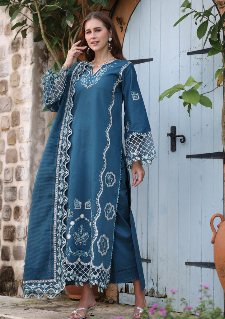 Jade | Raaya Luxury Embroidered Lawn By Rangrasiya