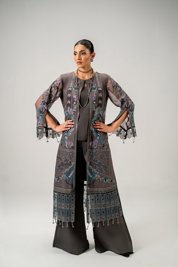 AR-07 - Chiffon Fabric - Aura Unstitched By Zebtan