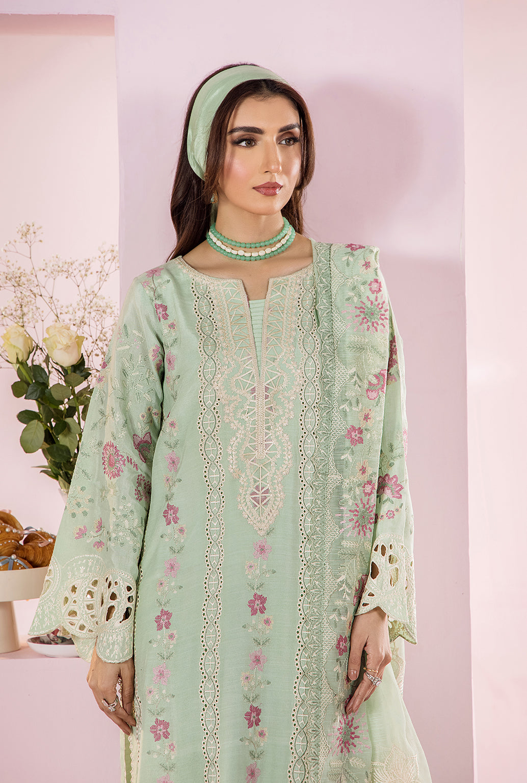 Nora | Eid Edit Tropical Silk By Saad Sheikh