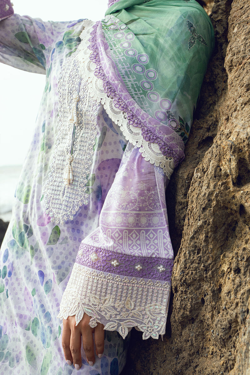 NSG-200 | Gardenia Unstitched Embroidered By Nureh
