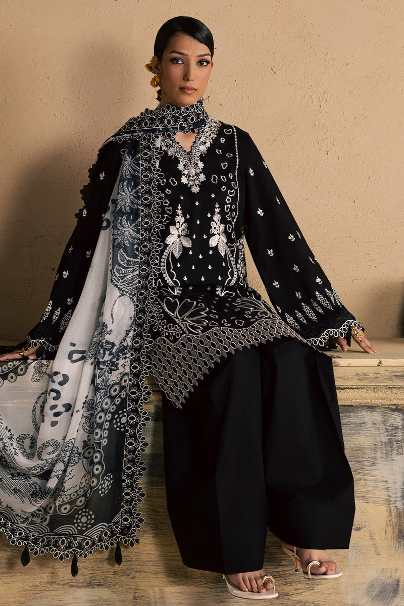 NE-264 | Koyal Unstitched 3PC By Nureh