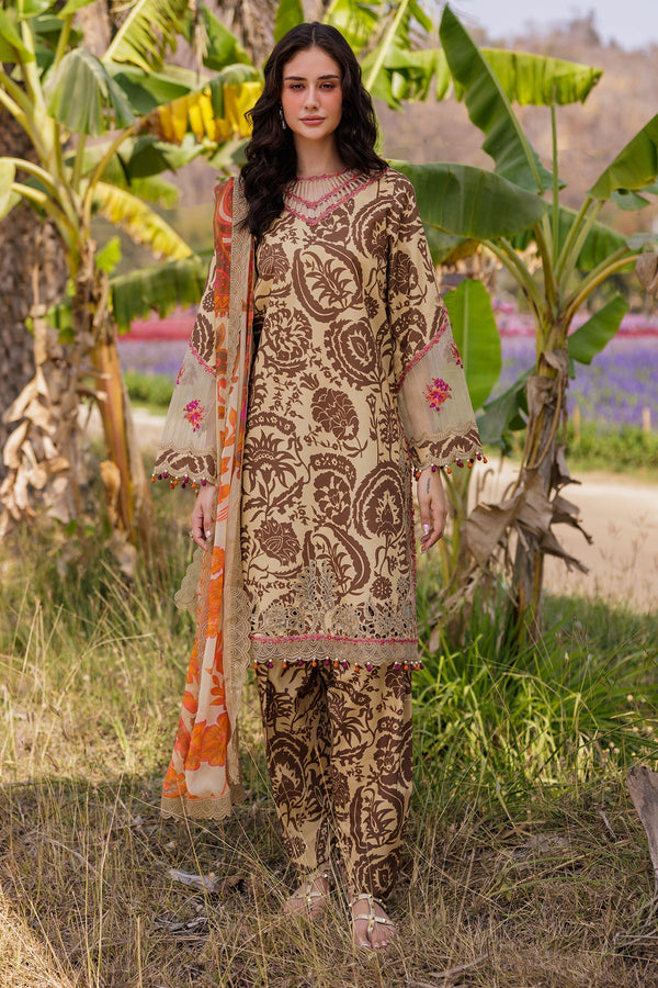 CC5 - 10 – Lawn Printed - Combination Unstitched Collection By Charizma