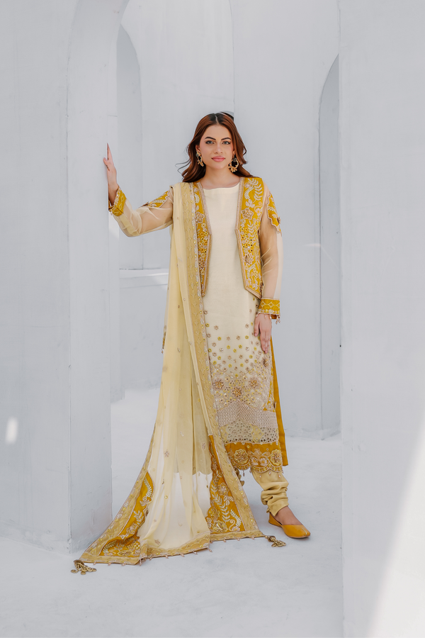 RZ-03 | Rozal Unstitched Collection By Zebtan