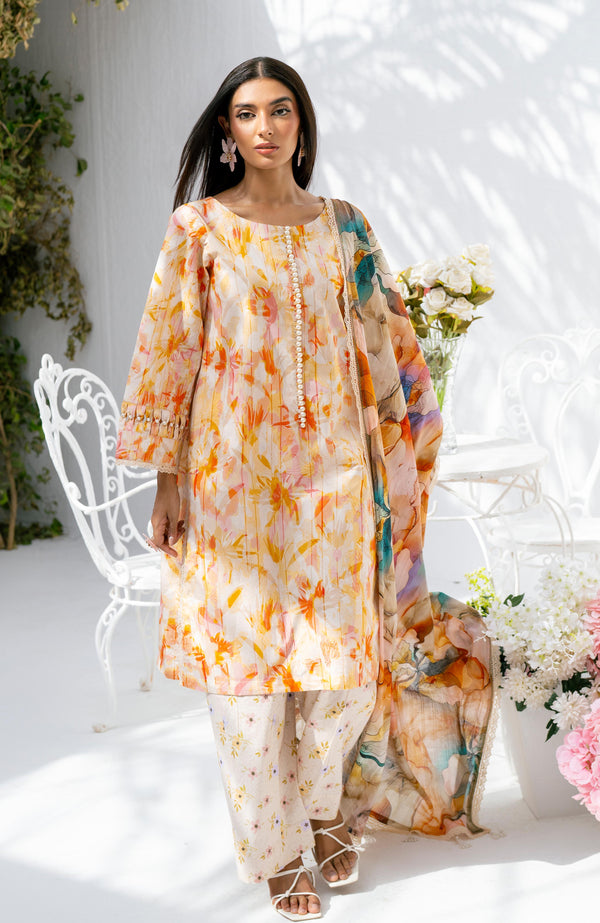 D#-04 - Unstitched Prints Volume By Al-Zohaib