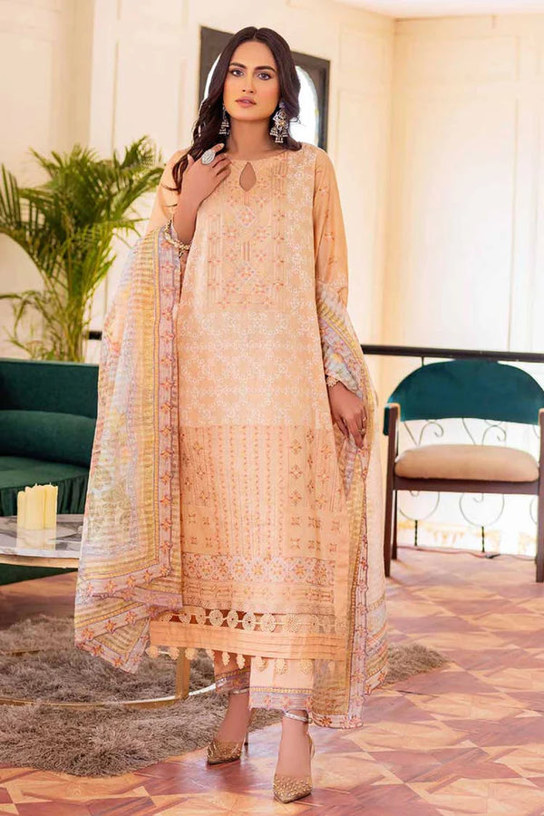 Net Embroidered Lawn 401 VOL 23 by Shaista