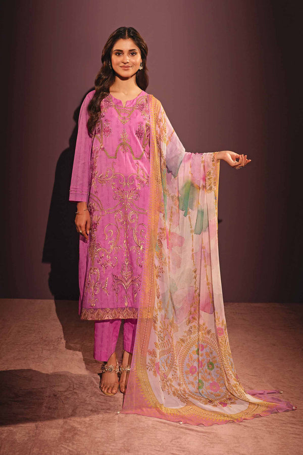 Linen | 42301378 - Nisha Unstitched By Nishat
