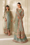 EMBROIDERED NET CH14-06 UNSTITCHED BY BAROQUE
