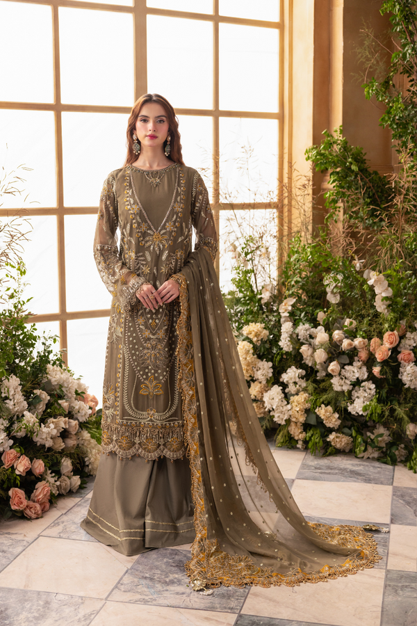 ZC-07 - Chanchal Embroidered Chiffon Collection By Zebtan