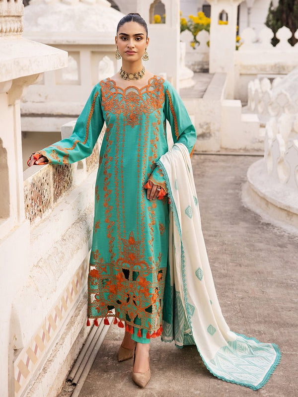 5B - | Winter Collection | Premium Khaddar By Rajbari - Rabbani Cloth House