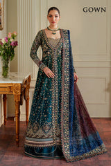 EMBROIDERED CHIFFON CH13-03 STITCHED BY BAROQUE