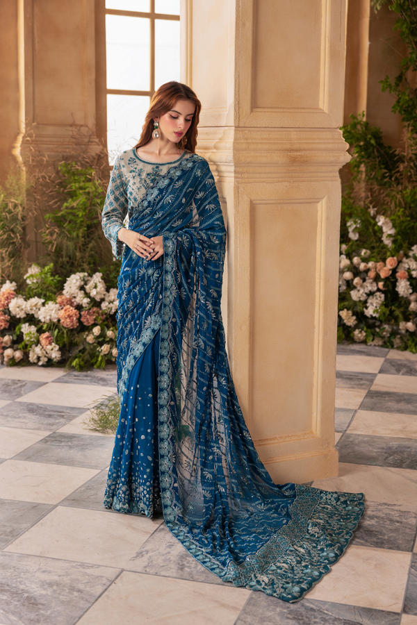 ZC-05 - Chanchal Embroidered Chiffon Collection By Zebtan