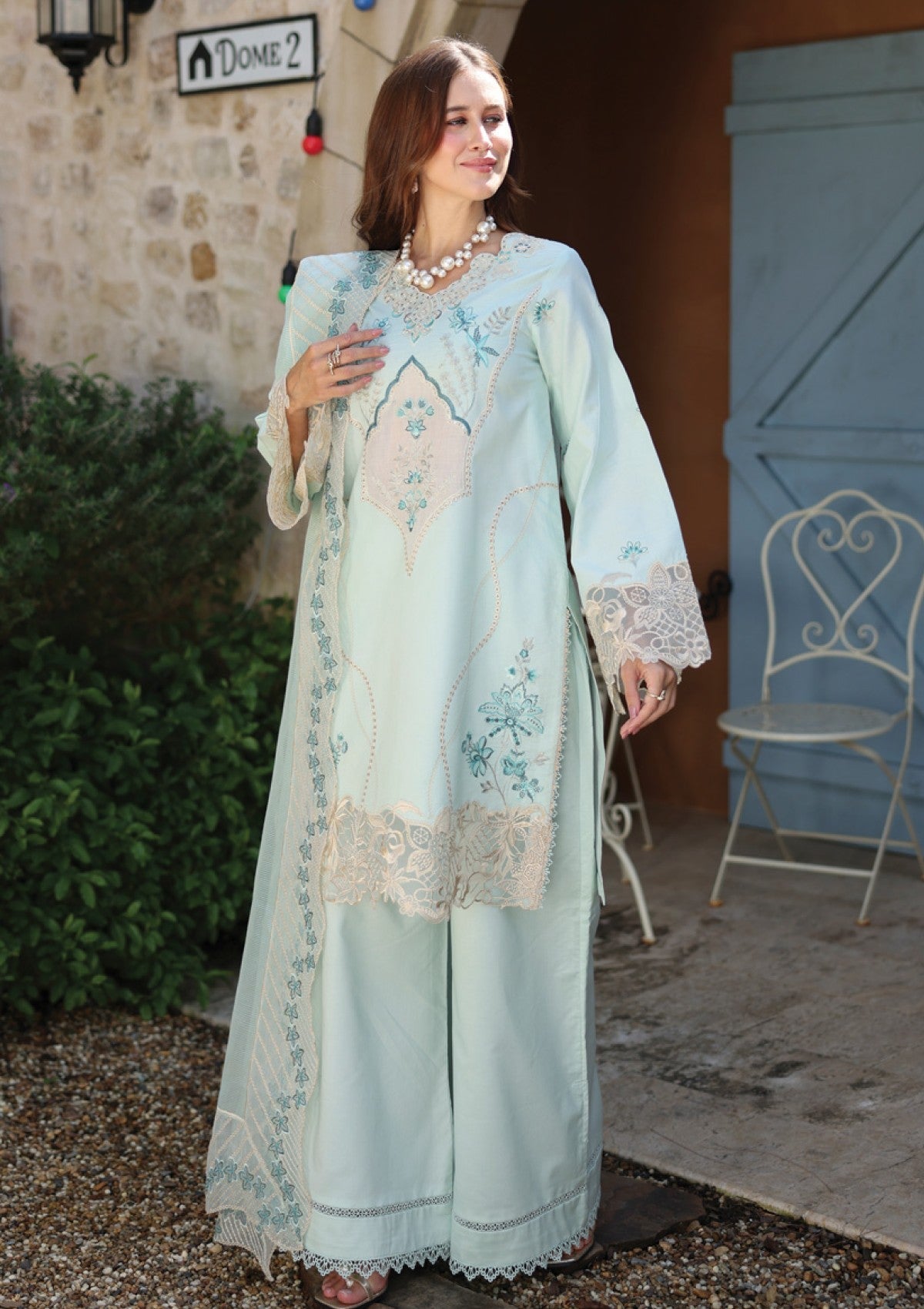 Freya | Raaya Luxury Embroidered Lawn By Rangrasiya