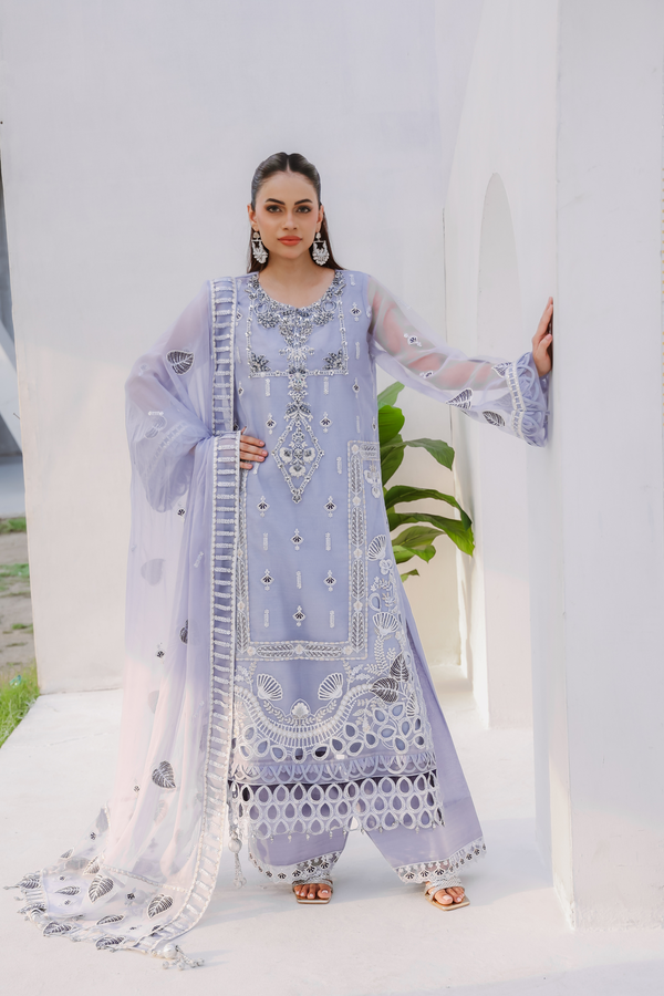 RZ-05 | Rozal Unstitched Collection By Zebtan