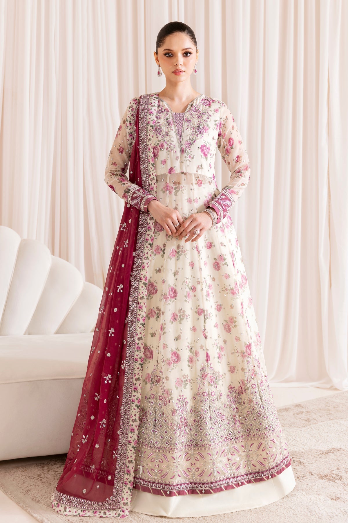 Dameera | Formal Unstitched Dress By Xenia